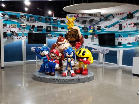 video game memorabilia museum.